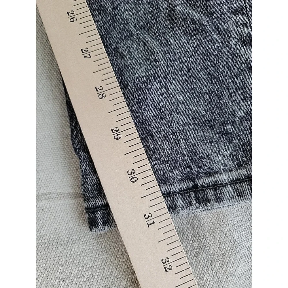 Levis 511 Jeans Mens 30 31x31 Black Raw Stretch Denim Mid Rise